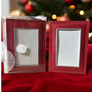 Gartner Studios Hot Hues Photo Cards Red Holds 4x6 Photos 25 ct + Envelopes NIOB